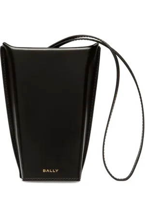 Bally Belle brushed-leather sunglasses holder
