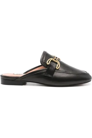 Bibi Lou Vela horsebit-detail slippers