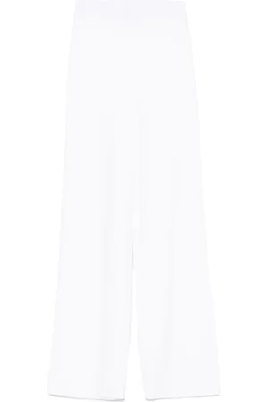 PESERICO SIGN Knitted straight-leg trousers