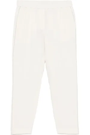 PESERICO SIGN Punto Luce-detail tapered trousers