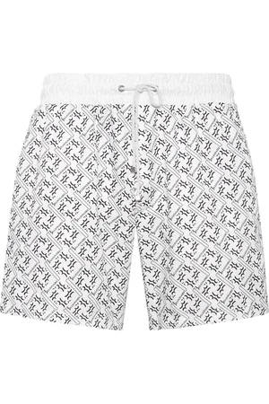 BILLIONAIRE Printed swim shorts