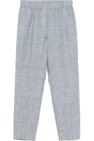 PESERICO SIGN Prince of Wales-check trousers