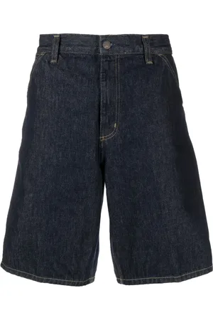 Carhartt Logo-patch denim cargo shorts