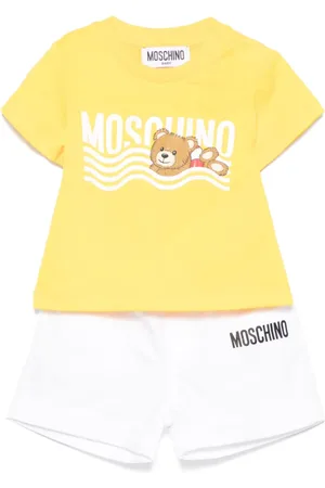 Moschino Teddy-Bear-print shorts set