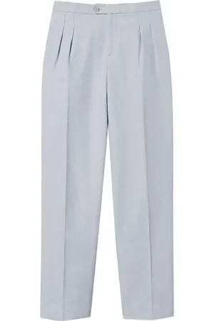 Twin-Set Pinktuck detailing trousers