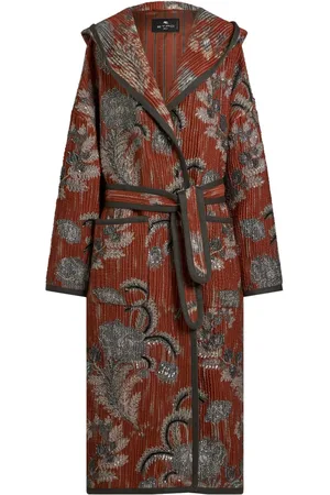 Etro Quilted jacquard coat