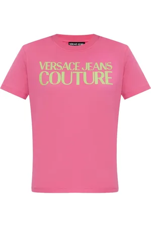 VERSACE Logo-print T-shirt