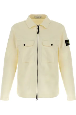 Stone Island Compass-badge shirt jacket