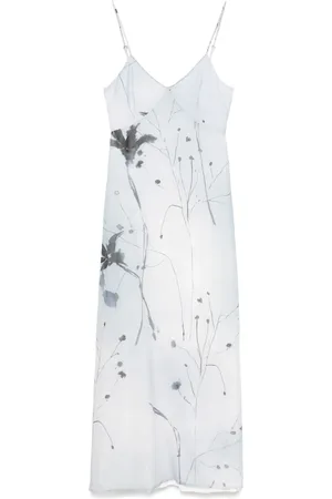 PESERICO SIGN Floral-print maxi dress