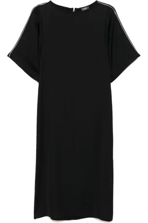 PESERICO SIGN Satin midi dress