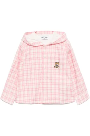 Moschino Teddy patch shirt