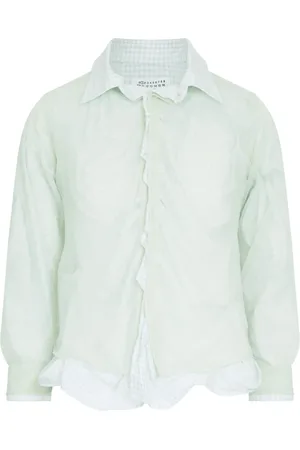 Maison Margiela Double-layer cotton shirt