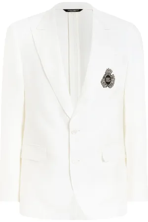 Dolce & Gabbana Logo-embroidered blazer