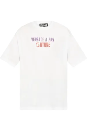 VERSACE Logo-print t-shirt