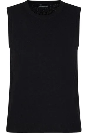 Armani Exchange Monogram-jacquard vest