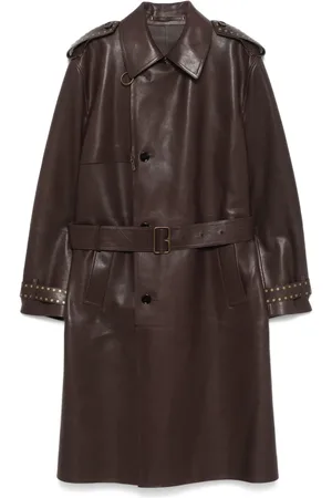 Burberry Leather trench coat