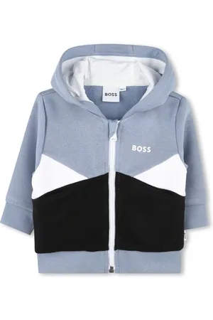 HUGO BOSS Panelled hoodie