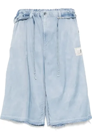 Maison Mihara Yasuhiro C/R bleached shorts