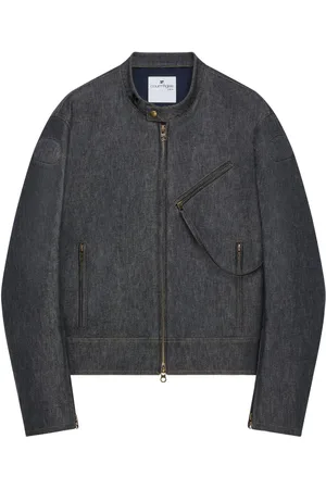 Courrèges Denim bomber jacket