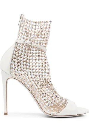 RENE CAOVILLA Bead-embellished boots