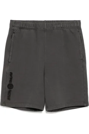 A Bathing Ape Logo embroidered shorts