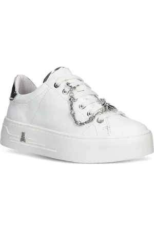 Patrizia Pepe Girl Chain-embellished sneakers