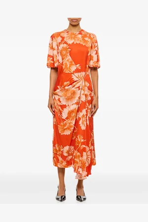 Erdem Pinched-detailing dress