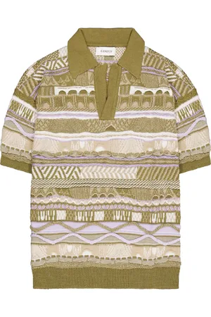 LANEUS Knitted polo shirt