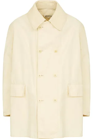 Maison Margiela Cotton double-breasted jacket