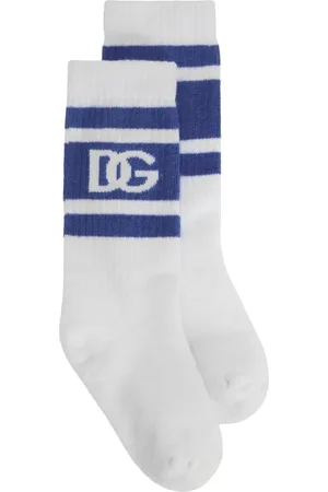 Dolce & Gabbana Logo-intarsia socks