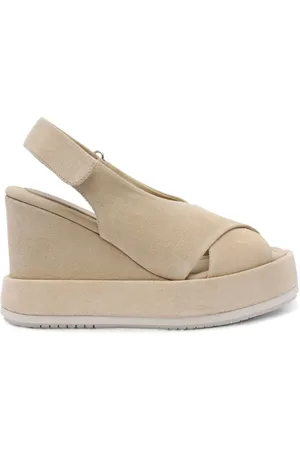 PALOMA Suede platform sandals