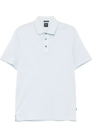 HUGO BOSS M??lange-effect polo shirt