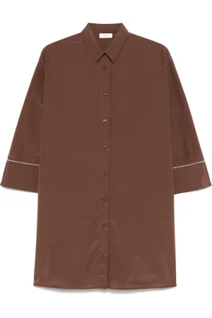 PESERICO SIGN Bead-detail shirt