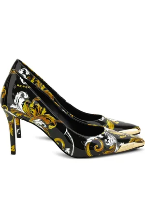 VERSACE Printed pumps