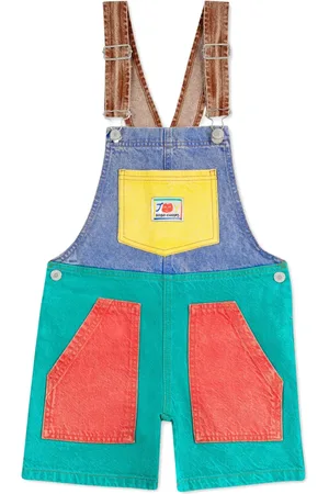 Bobo Choses Logo-patch dungarees
