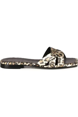 Giuliano Galiano Leather slides
