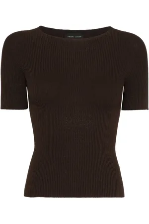 Roberto Collina Fine-ribbed T-shirt