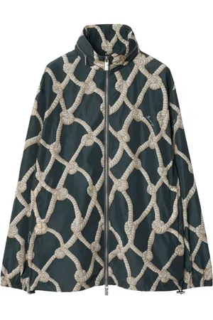 Burberry Knot-print bomber jacket