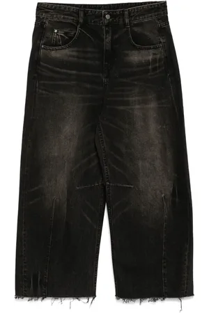 JNBY Tapered frayed edge jeans