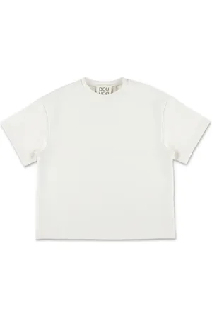 DOUUOD KIDS Logo-patch T-shirt