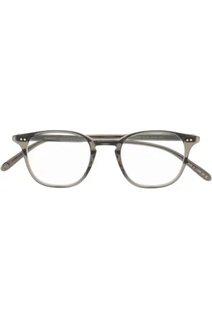 GARRETT LEIGHT Round-frame design glasses