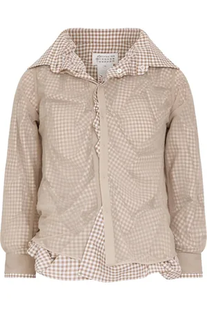 Maison Margiela Checked cotton shirt