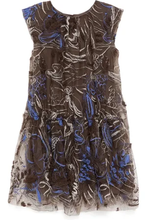 JNBY by JNBY Embroidered sleeveless dress