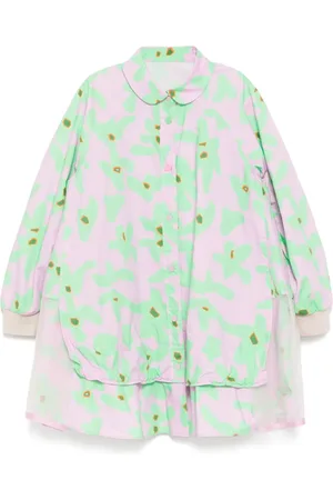 JNBY by JNBY Plant-printed oversized dress