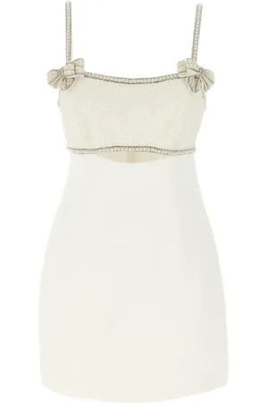 Self-Portrait Rhinestone-embellished dress