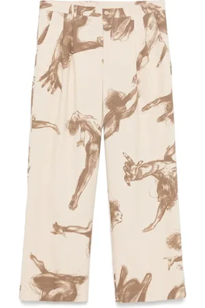 KIDSUPER STUDIOS Illustration-print trousers