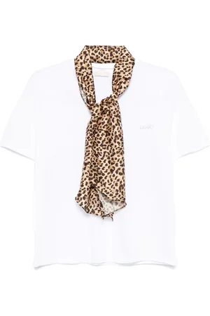 Liu Jo Rhinestone-logo T-shirt