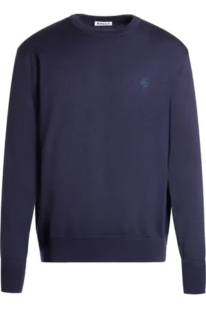 Bally Crest-embroidered jumper