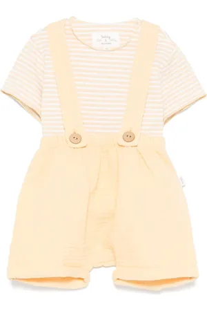 TEDDY & MINOU Striped T-shirt and shorts set