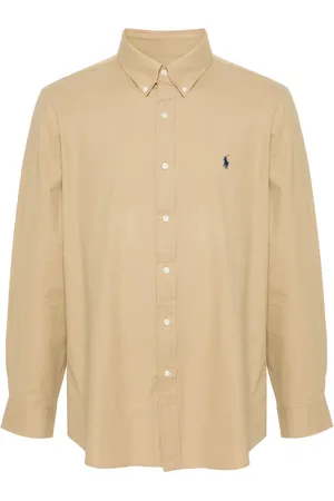 Ralph Lauren Polo Pony-embroidery stretch-cotton shirt